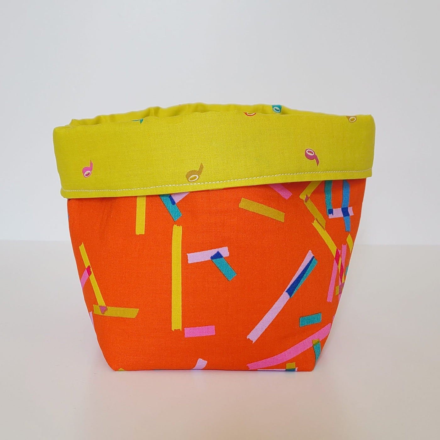 #71 Mix and Match Reversible Fabric Bin
