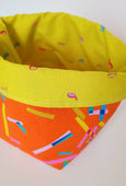 #71 Mix and Match Reversible Fabric Bin