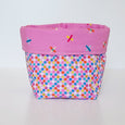 #72 Mix and Match Reversible Fabric Bin