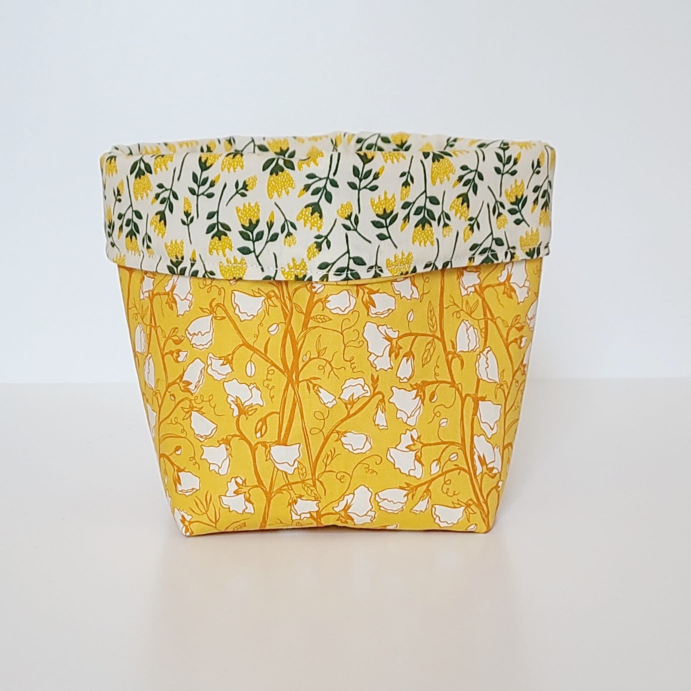 #73 Mix and Match Reversible Fabric Bin