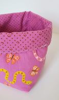 #74 Mix and Match Reversible Fabric Bin