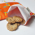 Orange Washi Tape Snack Bag