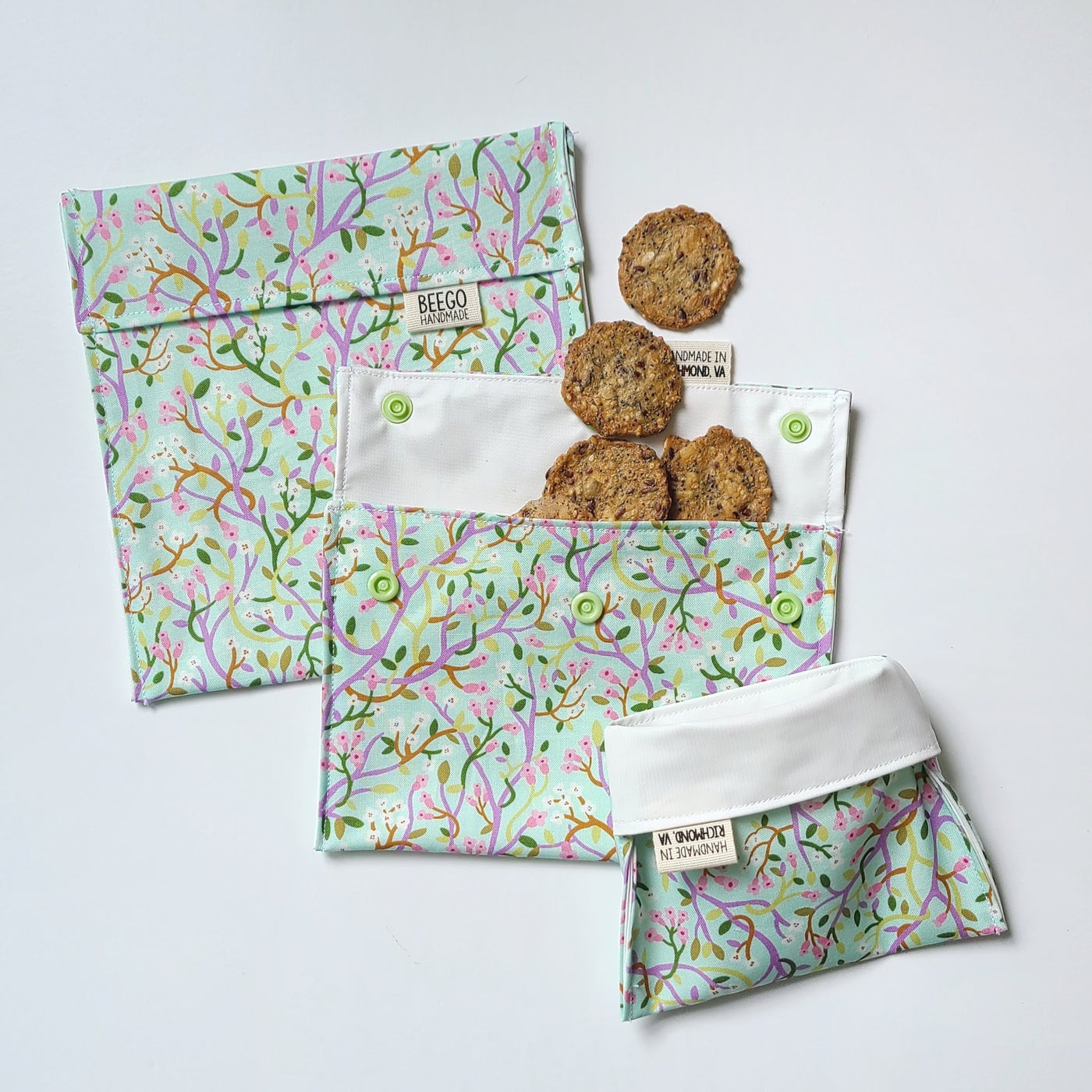 Leafy Vines Snack Bag