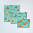 Blue Capybara Snack Bag