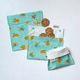 Blue Capybara Snack Bag