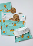Blue Capybara Snack Bag