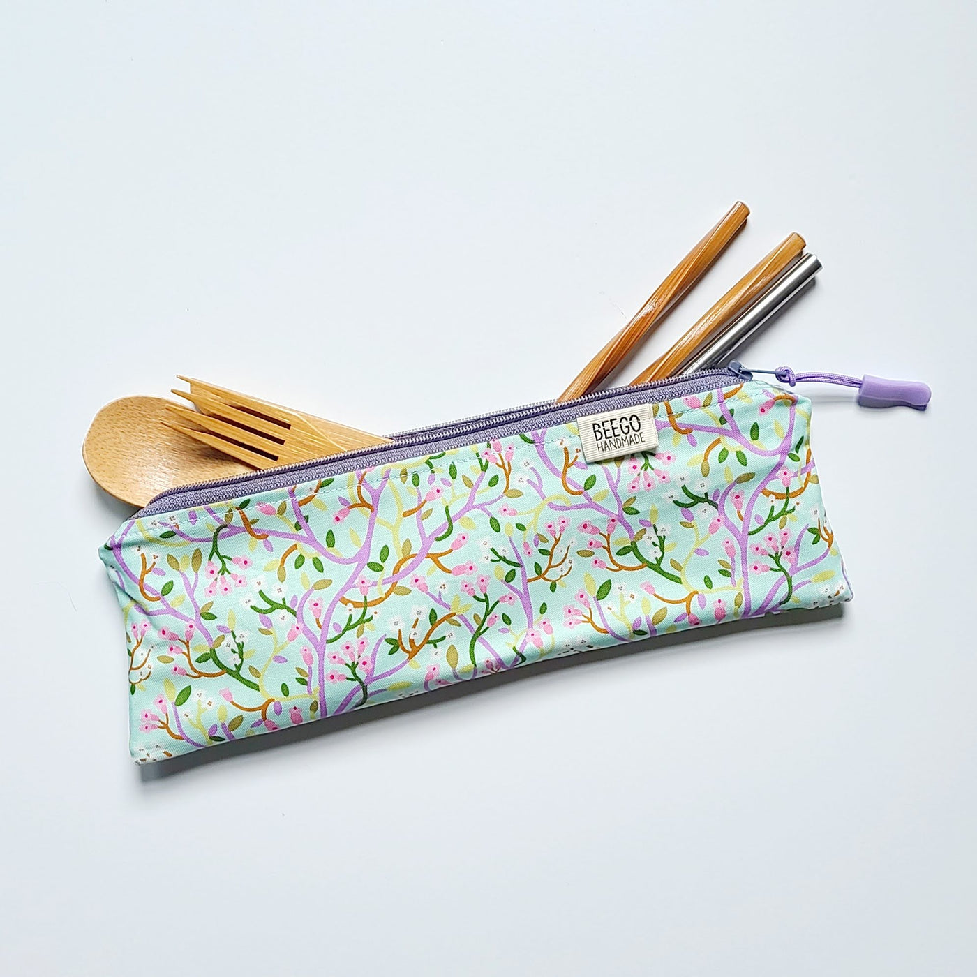 Leafy Vines Cutlery Pouch