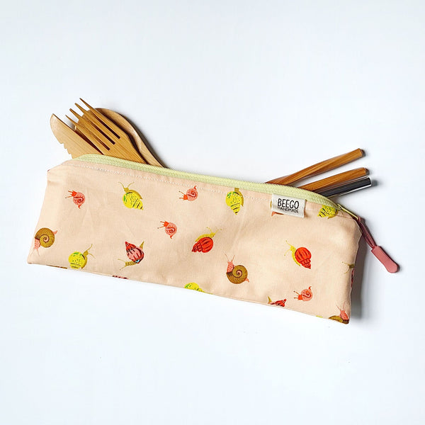 Snails Cutlery Pouch
