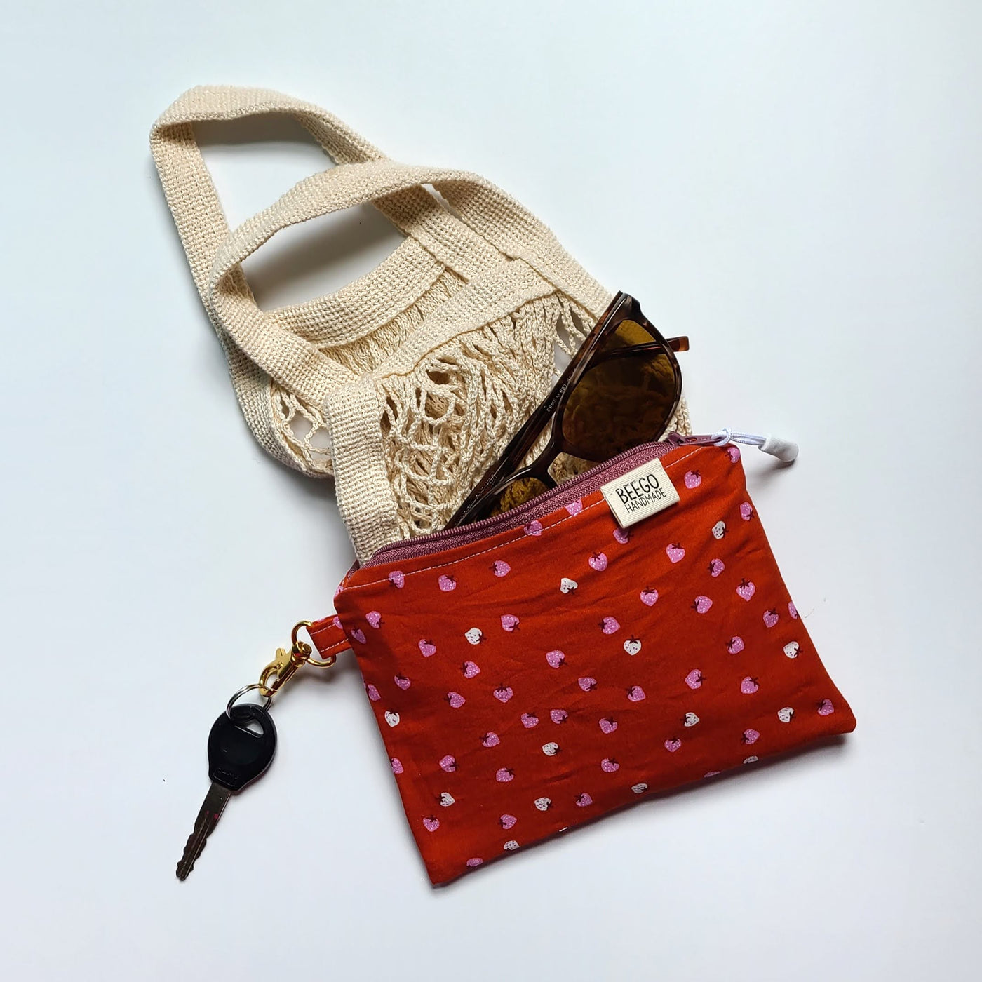 Baby Berries Clip-On Pouch