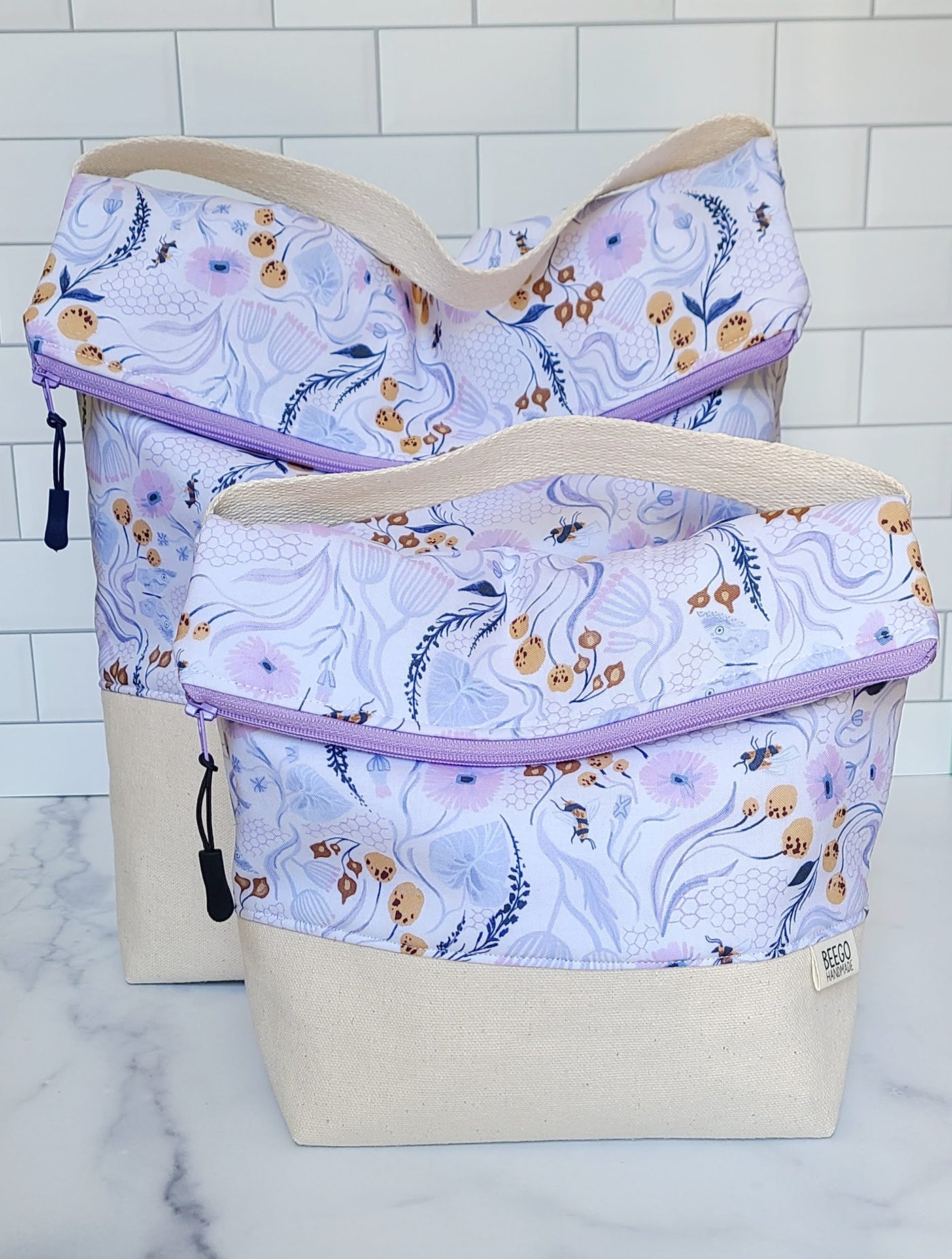 Busy Bees Insulated Washable Lunch Bag
