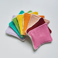 Flannel Solids Mix and Match Facial Squares - Set of 8