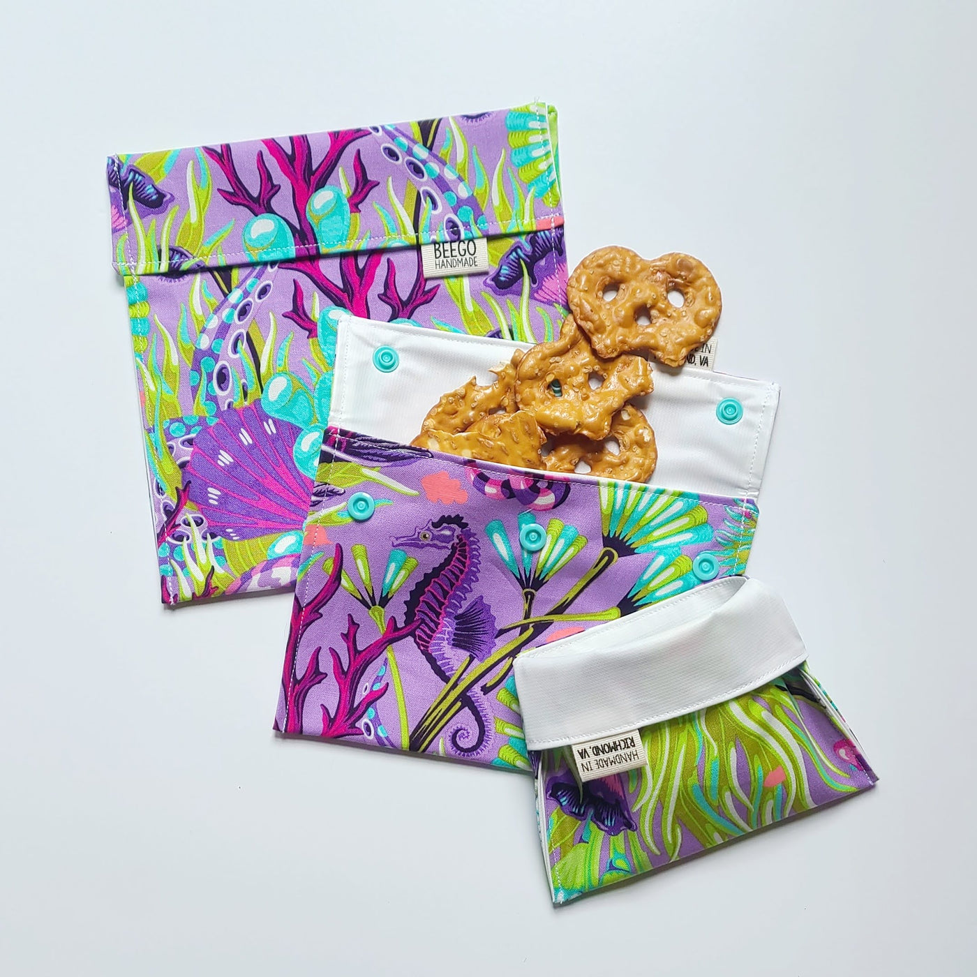 Coral Community Snack Bag