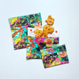 Flower Collage Snack Bag