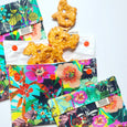 Flower Collage Snack Bag