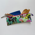 Flower Collage Cutlery Pouch