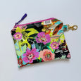 Flower Collage Clip-On Pouch
