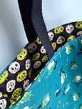Toads and Jack O' Lanterns Halloween Tote Bag - Kids and Adult