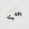 Clean + Dirty Tags