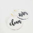 Clean + Dirty Tags