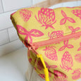 Strawberry Lemonade Insulated Washable Lunch Bag