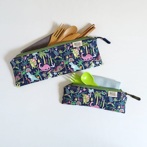Dinotopia Cutlery Pouch (Standard and Kids)