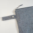 Speckled Chambray Wet Bag