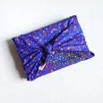 Rainbow Shooting Stars Reusable Fabric Gift Wrap