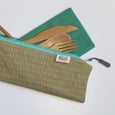 Shell Shapes Divided Cutlery Pouch