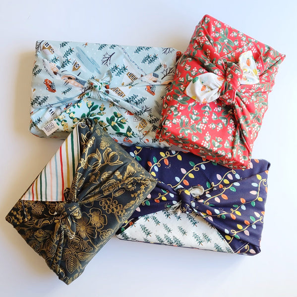 3 Easy Ways to Make Furoshiki: Eco-Friendly Fabric Gift Wrap — Clever  Octopus | Create Art, Waste Less, and Save Money with Us