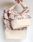 Bees and Berries Insulated Washable Lunch Bag