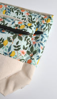 Lemon Tree Insulated Washable Lunch Bag