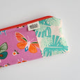 #1 - Butterfly Monstera Mix and Match Divided Cutlery Pouch