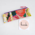 #11 - Lemons and Flowers Mix and Match Divided Cutlery Pouch