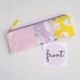 #20 - Unicorns and Sprinkles Mix and Match Divided Cutlery Pouch