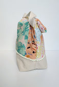 #108 - Monstera and Desert Insulated Washable Lunch Bag