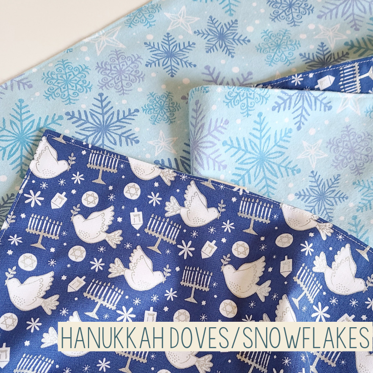 Holiday Reusable Fabric Gift Wrap